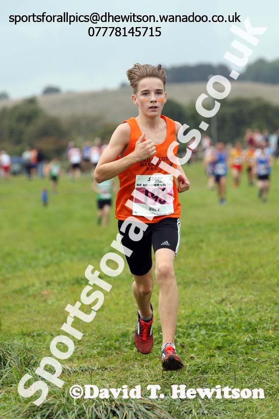 Mens under-17s Start Fitness North Eastern Harrier League, Tanfield, County Durham. Photo: David T. Hewitson/Sports for All Pics